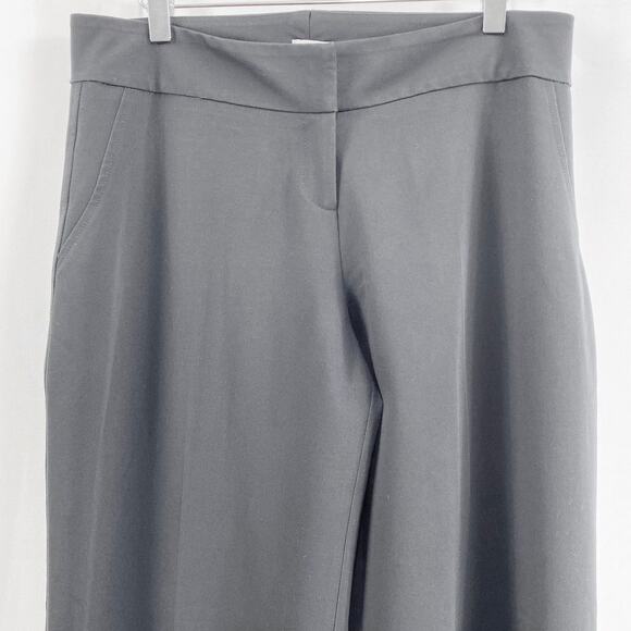 CACHE Vintage 90s Black Wide Leg Dress Pant Trouser Slacks - Picture 8 of 10